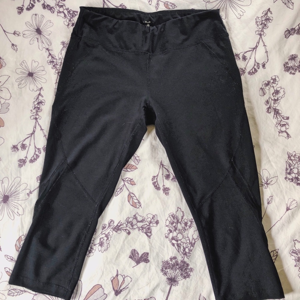 black mesh leggings